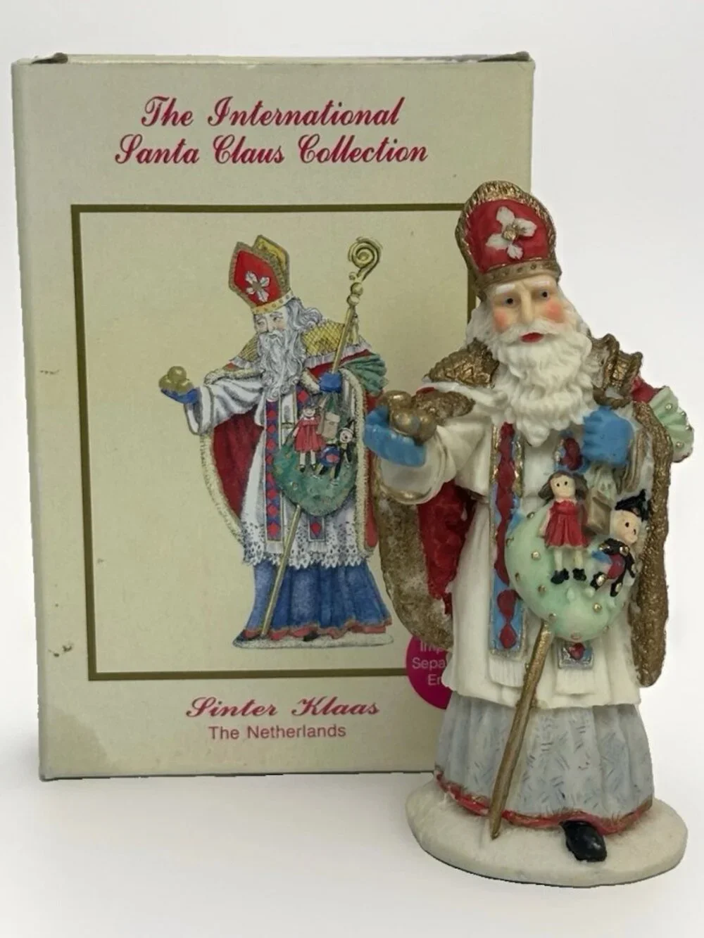 13 Vintage Collectible - The International Santa Claus Collection Figurines